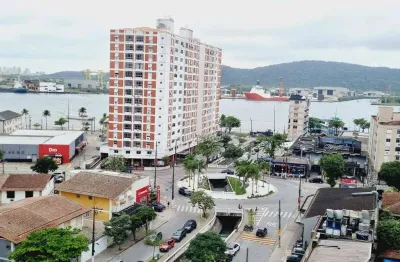 Cobertura de 5 quartos à venda com vista mar e lazer completo - Ponta da Praia, Santos/SP