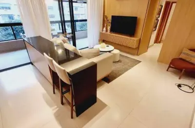 Venda | apartamento 2 dormitórios | mobiliado | ed. allure barão | santos