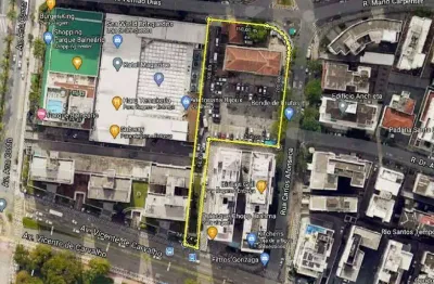 Terreno à venda na Rua Carlos Afonseca, Gonzaga, Santos
