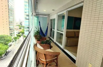 Apartamento 2 dormitórios - 80 m² - edifício legend - gonzaga - santos