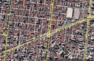 Terreno à venda com 669 m², em avenida de boa circulação - gonzaga, santos/sp