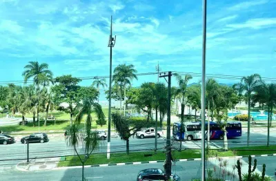 Apartamento 4 suites com sacada frente pro mar bairro aparecida 2 vagas