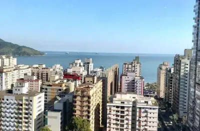 Cobertura 5 dormitórios espetacular com vista para o alto mar lazer santos