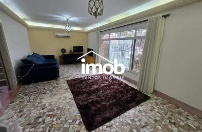 Venda - casa tipo sobrado com edícula - 4 dormitórios - ponta da praia - santos