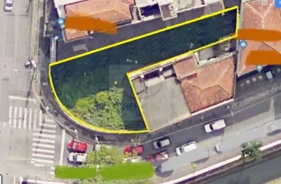 Terreno à venda, 420 m² por R$ 890.000,00 - Vila Matias - Santos/SP