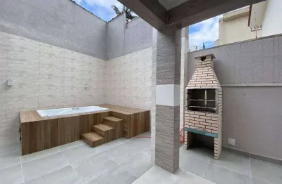 Casa com 3 quartos à venda na Rua Alberto Bacarat, 49, Boqueirão, Santos