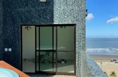Cobertura com 2 dormitórios à venda, 130 m² por r$ 1.300.000,00 - pompéia - santos/sp