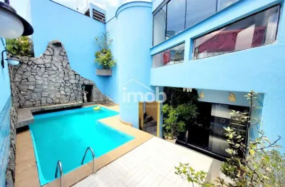 Cobertura triplex de alto padrão na ponta da praia, santos/sp – 4 suítes, piscina, espaço gourmet e 3 vagas