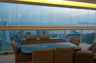 Comprar cobertura duplex no gonzaga – santos, 420 m², vista panorâmica de 180º para o mar - gonzaga - santos/sp