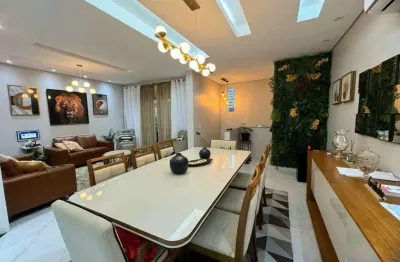 Casa com 3 dormitórios à venda, 200 m² por r$ 1.130.000,00 - campo grande - santos/sp