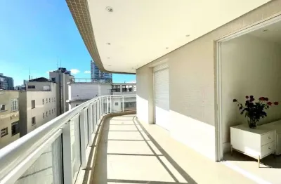 Apartamento com 2 dormitórios na quadra da praia, 92 m² - boqueirão - santos/sp