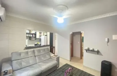 Apartamento com 2 dormitórios à venda, 63 m² - marapé - santos/sp