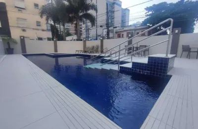 Apartamento novo no embaré, 3 quartos (3 suítes - 4a. reversível), à venda, lazer completo, 2 vagas demarcadas, próximo da praia