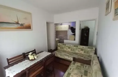 Apartamento no embaré, 1 quarto, andar alto, predio de frente para o mar