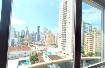 Apartamento no embaré, 4 quartos (2 suítes), frente, vista livre, 2 vagas demarcadas, próximo da praia