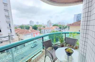 Apartamento com 3 dormitórios à venda, 150 m² por r$ 1.070.000,00 - embaré - santos/sp