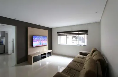 Apartamento com 3 dormitórios à venda, 140 m² - josé menino - santos/sp