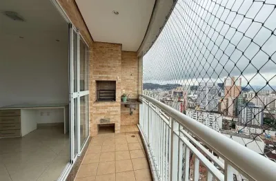 Apartamento com 3 dormitórios à venda, 94 m² por r$ 1.300.000,00 - gonzaga - santos/sp