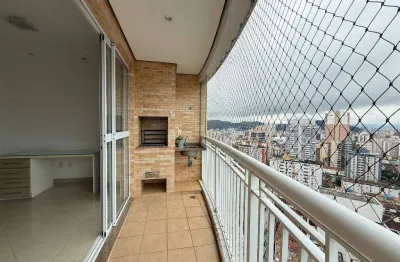Apartamento com 3 dormitórios à venda, 94 m² por R$ 1.300.000,00 - Gonzaga - Santos/SP