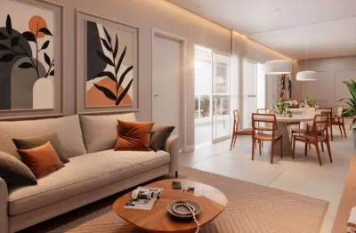 Apartamento de 96 m² com 2 suítes à venda no Embaré - Santos/SP