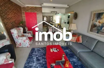 Apartamento com 3 dormitórios à venda, 139 m² por r$ 1.490.000 - ponta da praia - santos/sp