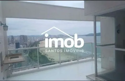 Apartamento com 2 dormitórios à venda, 154 m² por r$ 1.580.000 - josé menino - santos/sp