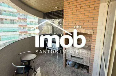 Apartamento com 4 quartos à venda na Rua Tolentino Filgueiras, Gonzaga, Santos