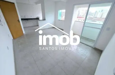 Apartamento de 2 dormitórios à venda no edifício portal de santos - campo grande, santos/sp