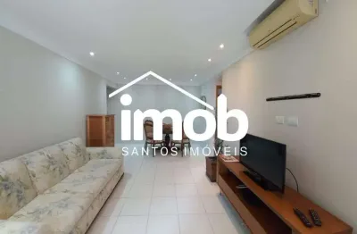 Apartamento com 2 dormitórios no gonzaga em santos/sp