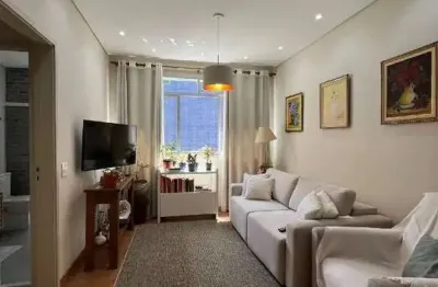 Apartamento no Gonzaga, 3 Quartos (1 Suíte), Andar Alto, 1 Vaga Coletiva