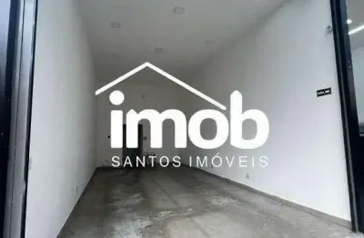 Loja para locação com 40 m² no centro de são vicente/sp