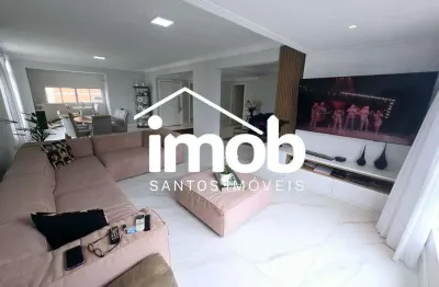 Venda - apartamento 3 dormitórios com vista livre - boqueirão - santos