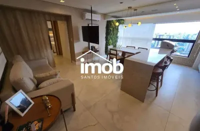 Venda - apartamento 2 dormitórios com lazer - ponta da praia - santos