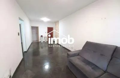 Apartamento com 3 dormitórios no bairro do gonzaga em santos/sp
