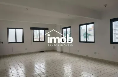 Sala comercial duplex à venda, 145 m² por r$ 850.000,00 - gonzaga - santos/sp