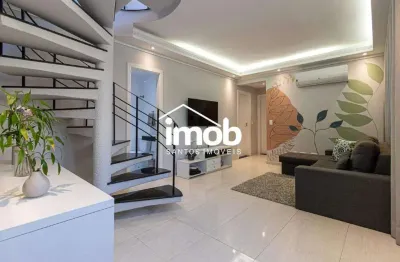 Cobertura à venda, 3 quartos, 3 suítes, 2 vagas, campo grande - santos/sp