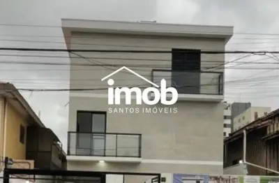 Venda- sobrado - novo- triplex- 2 dormitórios sendo 1 suite- 1 vaga - macuco - santos
