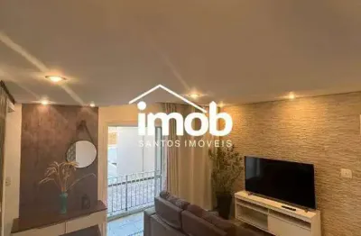 Apartamento com 2 dormitórios na vila belmiro em santos/sp