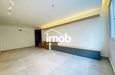Apartamento alto padrão com 3 dormitórios no gonzaga em santos/sp
