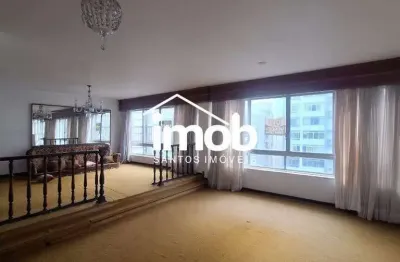 Apartamento 402 m² 1 por andar 4 dormitórios à venda no boqueirão em santos.