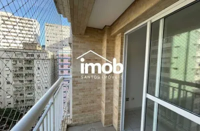 Comprar apartamento com 2 dormitórios , 51 m² - josé menino - santos/sp