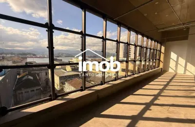 Prédio comercial de grande porte à venda, 3.328 m², r$ 15.099.500,00 - centro, santos/sp