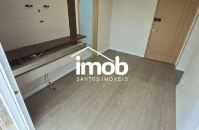 Apartamento de 1 dormitório para alugar, próximo à praia, lazer completo - campo grande, santos/sp