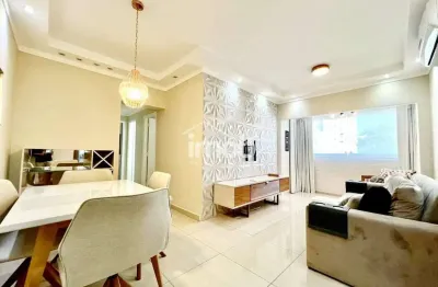 Apartamento mobiliado para locação na ponta da praia – santos/sp | 2 dormitórios, 1 suíte e lazer