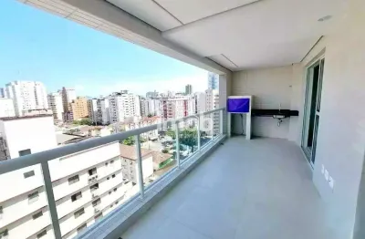 Apartamento novo com lazer próximo da praia, aparecida – santos/sp.