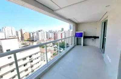 Apartamento novo com lazer próximo da praia, Aparecida – Santos/SP.