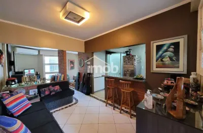 Apartamento reformado à venda – 44m² | 1 dormitório | vista mar | aparecida – santos/sp