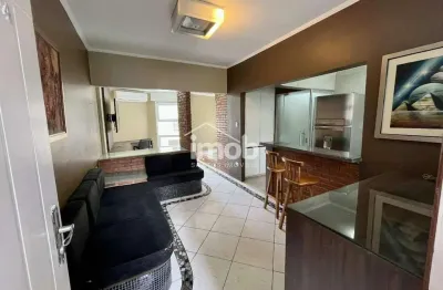 Apartamento reformado à venda – 44m² | 1 dormitório | vista mar | aparecida – santos/sp