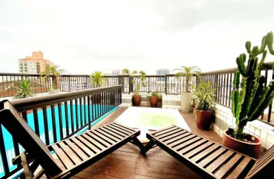 Cobertura Dúplex de Luxo na Aparecida – 5 Dormitórios, 3 Suítes, Piscina e Spa