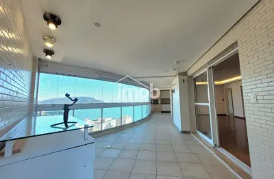 Apartamento de alto padrão com vista mar e varanda gourmet no embaré – condomínio cap ferrat